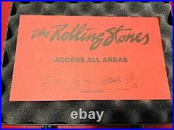 2022 Rolling Stones Prestige Stamp Book Limited Edition In Suitcase + Coa