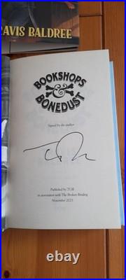 2023 NEW Unread Bookshops & Bonedust Travis Baldree Signed Exclusive Edition