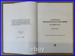 25 Years Of The Diary of Jack The Ripper Hardback 2017 Limited Ed / Signed