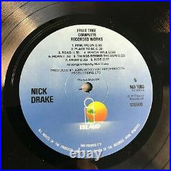 3 Lp Book Limited Edition Box Set Nick Drake Fruit Tree Complete Works Near Mint