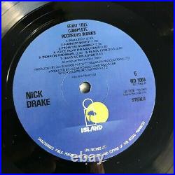 3 Lp Book Limited Edition Box Set Nick Drake Fruit Tree Complete Works Near Mint