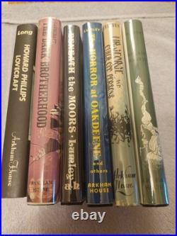 6 Arkham House H. P. Lovecraft Donald Wandrei Brian Lumley August Derleth