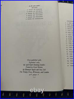 A Book Of Ghosts & Goblins, Ruth Manning-Sanders 1968 1st Edition Unclipped D/J