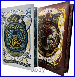 A Fate Inked in Blood & A Curse Carved in Bone FairyLoot Exclusive Signed Set