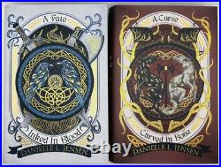 A Fate Inked in Blood & A Curse Carved in Bone FairyLoot Exclusive Signed Set