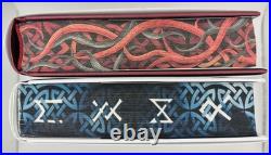 A Fate Inked in Blood & A Curse Carved in Bone FairyLoot Exclusive Signed Set