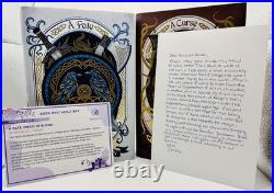A Fate Inked in Blood & A Curse Carved in Bone FairyLoot Exclusive Signed Set