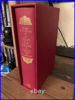 A Feast For Crows George R. R. Martin Limited Edition Signed Numbered Slipcased