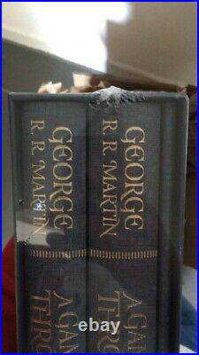 A Game of Thrones, mint condition, collectors edition book
