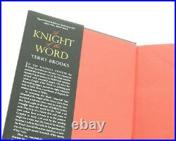 A Knight of the Word Terry Brooks Signed Limited Edition Cemetery Dance 408/698