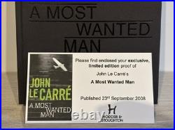 A Most Wanted Man, Carré, John Le, Limited Edition Uncorrected Bound Proof
