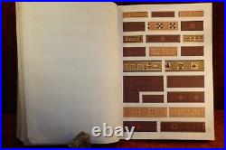 A Rare The Grammar of Ornament by Owen Jones c. 1856 Book, Day & Son. Ltd