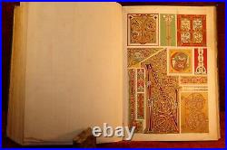 A Rare The Grammar of Ornament by Owen Jones c. 1856 Book, Day & Son. Ltd