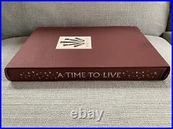 A TIME TO LIVE GENESIS PUBLICATIONS Rare Limited Edition Book Michael Palin