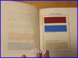 A Tint Book Of Historical Colours De Luxe Edition 1938 Thomas Parsons & Sons Ltd