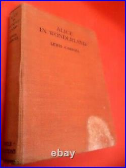 ALICE IN WONDERLAND old vintage book LEWIS CARROLL merlin series DR SEXTON JUVEN