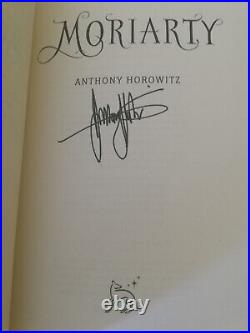 ANTHONY HOROWITZ Moriarty SIGNED NUMBERED FIRST EDITION of 350 Hardback Book NM