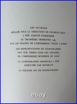 ARAGON PICASSO Shakespeare 1965 Cercle D'Art Book 19 Limited Edition 12 Lithos