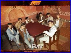ATEEZ Treasure EP. 1All To Zero1st CD+Poster/On+Book+Sticker+Card+Gift Sealed