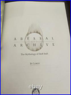 Abyssal Archive Limited Edition 1st Printing Hardcover Dark Souls Rare