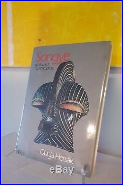 African Art book RARE Out-of-Print Dunja Hersak Songye Mask Figure