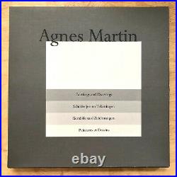 Agnes Martin Paintings and Drawings prints book portfolio 1991 Stedelijk Museum