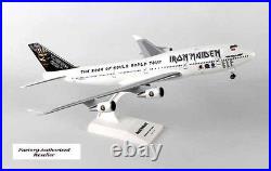 Airplane IRON MAIDEN The Book of Souls BOEING 747-400 Model 14 Inch Aircraft