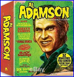 Al Adamson The Masterpiece Collection Blu-ray + 126 Page Book in Slipcase Sealed