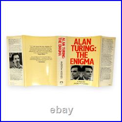 Alan Turing The Enigma ANDREW HODGES Burnett Books 1983 FIRST EDITION DJ