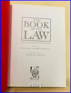 Aleister Crowley Book of the Law Neptune Press limited edition 2004 rare