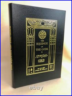 Aleister Crowley Equinox of the Gods and Book Four Pts 1 & 2 deluxe set