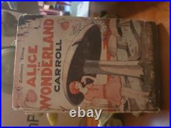 Alice In Wonderland Antique Book Centenary Edition Rare Find