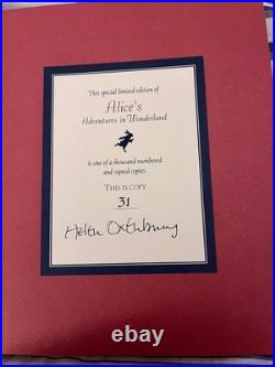 Alice In Wonderland Rare Limited Edition. Signed, Copy 31