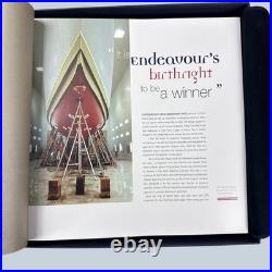America's Cup Jubilee 2001 Official Book Limited Edition Leather Box Endeavour