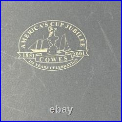 America's Cup Jubilee 2001 Official Book Limited Edition Leather Box Endeavour