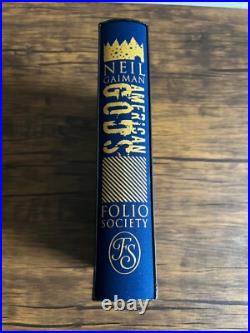 American Gods Neil Gaiman Folio Society 2017 withSlipcase Hardback Book VGC