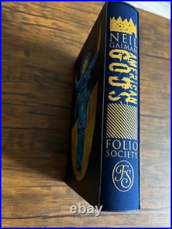 American Gods Neil Gaiman Folio Society 2017 withSlipcase Hardback Book VGC