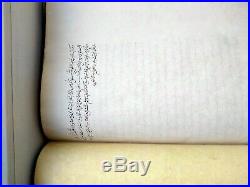 Ancient Muslim book handwritten. Rare books. Handwritten. Manuscript