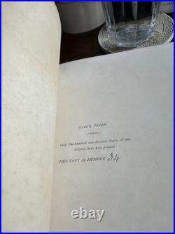 Andrew Lang, The Blue Fairy Book 1st Edition Large Paper Limited Edition 34/113