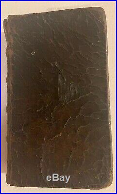 Antique 17th Century Book 1678 De Pontis Memoirs Officer of the King's Army