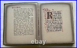 Antique Book St Francis of Assisi Golden hours with the Saints by May Byron
