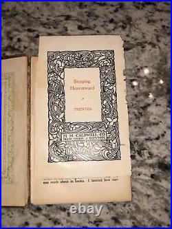 Antique Book Stepping Heavenward by Elizabeth Prentiss rare edition