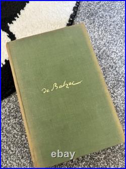 Antique H De Balzac Complete Matching Book Set J M Dent 1910 Decorative