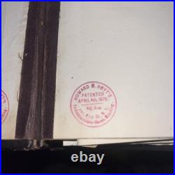 Antique HC Godey's Lady's Book 1869 Large Book Fashion Sewing Patterns, Music