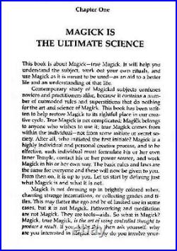Antique book grimoire magic esoteric occult manuscript occultism practical guide