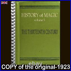 Antique book history occult magic esoteric witchcraft rare manuscript grimoire 5