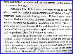 Antique book kabbalah magick rare esoteric occult manuscript occultism history 1