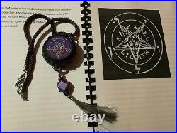 Antique book magic esoteric manuscript occultism witchcraft lilith grimoire goth