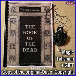 Antique book occult black magic esoteric witch witchcraft manual dead manuscript