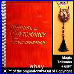 Antique book rare occult divination cartomancy tarot rider cagliostro oracle